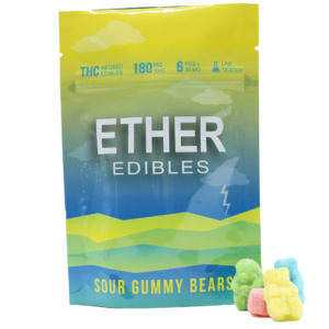 Ether Gummies - 180mg - Sour Gummy Bears