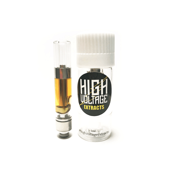 High Voltage Extracts THC Cartridge - 1g - Pink God