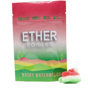 Ether Gummies - 180mg - Wacky Watermelon