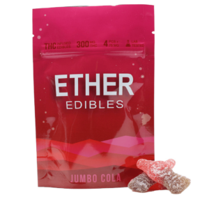 Ether Gummies - 300 mg - Jumbo Cola