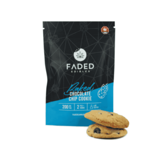 Faded Cannabis Co. - 200mg THC - Chocolate Chip Cookie