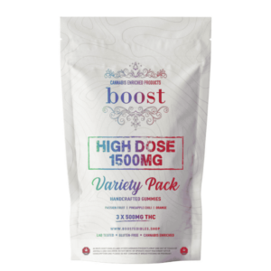 Boost Edibles - 1500mg THC - Variety Pack