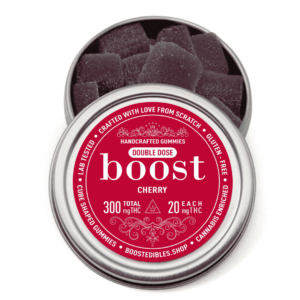 Boost CBD Edibles - 300mg - Cherry