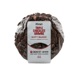 Mary’s Indica Cookie Extreme Strength - 300mg THC - Triple Chocolate Brownie