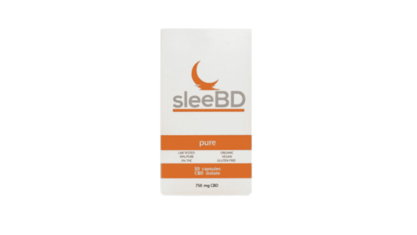 SleeBD CBD & Melatonin Capsules - 750mg - Pure