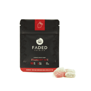 Faded Cannabis Co. Gummies - 180mg - Strawberry Daze