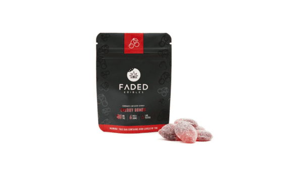Faded Cannabis Co. Gummies - 180mg - Cherry Bomb