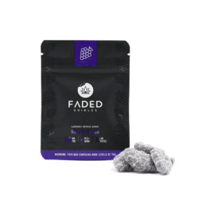 Faded Cannabis Co. Gummies - 180mg - Grape Crush