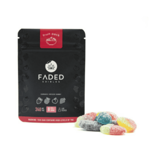 Faded Cannabis Co. Gummies - 240mg - Fruit Pack