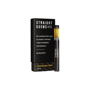 Straight Goods Supply Co. Distillate Disposable Pen - 1g - Cantaloupe Haze