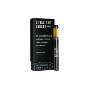 Straight Goods Supply Co. Distillate Disposable Pen - 1g - Gorilla Glue