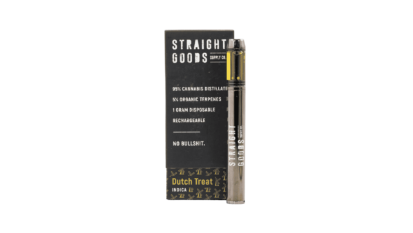 Straight Goods Supply Co. Distillate Disposable Pen - 1g - Dutch Treat