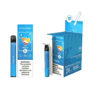 Vaporlax Disposable Nicotine Vape Pen - 800 Puffs - 20mg/mL - Icy Fruits