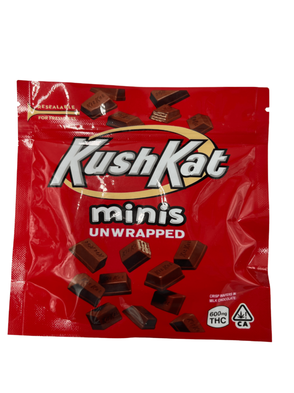 Kush Kat Unwrapped Minis - 600mg THC