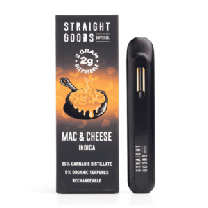 Straight Goods Supply Co. Distillate Disposable Pen - 2g - Mac & Cheese