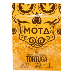 Mota Chocolate Tortuga -  200mg THC 20mg CBD