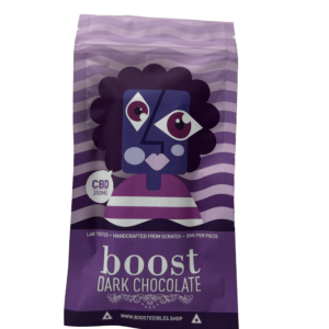 Boost CBD Edibles - 200mg - Dark Chocolate Bar