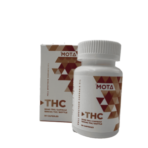 Mota THC Capsules - 50mg Pills -  30 pills