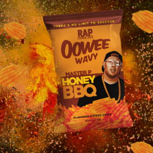 Rap Snacks Oowee Wavy Honey Bbq Chips - 2.5 Oz - Master P