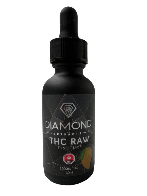 Diamond Concentrates THC Tincture - 1000mg - Mango