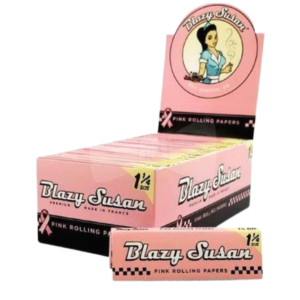 Blazy Susans Rolling Papers - 1 1/4 size - Pink