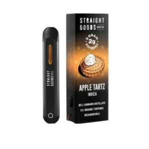 Straight Goods Supply Co. Distillate Disposable Pen - 2g - Apple Tartz