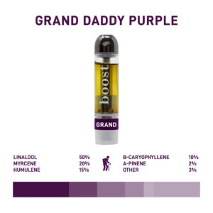 Boost THC Vape Cartridges - 1g - Grand Daddy Purple