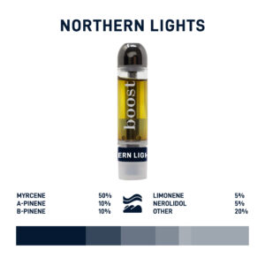 Boost THC Vape Cartridges - 1g - Northern Lights