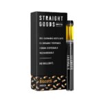 Straight Goods Supply Co. Distillate Disposable Pen - 1g - Biscotti