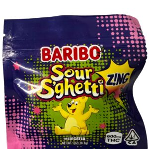 Baribo - 600mg THC - Sour Sp'ghettis