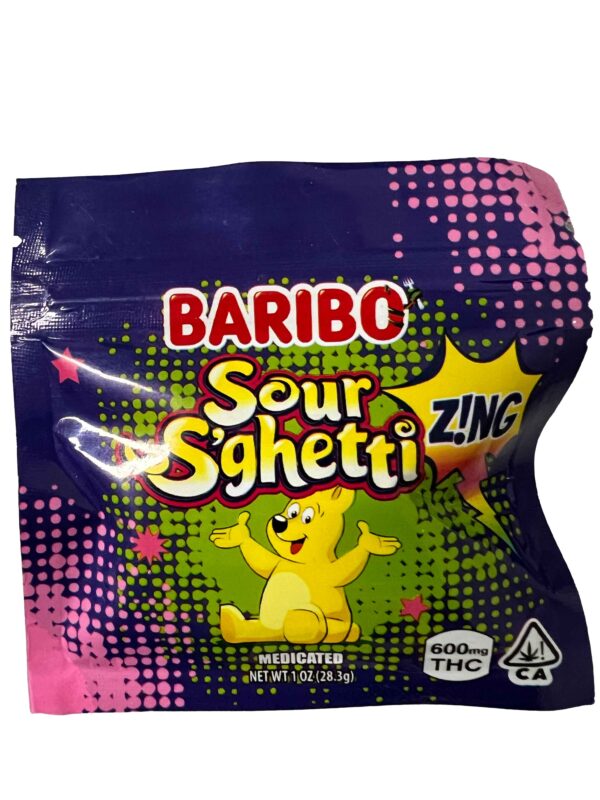 Baribo - 600mg THC - Sour Sp'ghettis