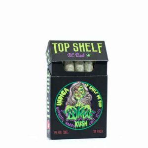 Top Shelf BC Pre-Rolls - 0.5g /10pack - Zombie Kush
