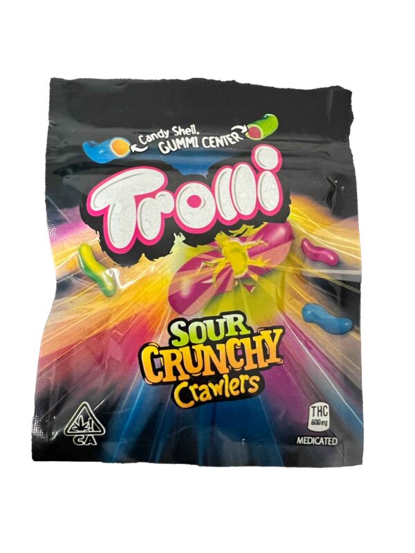 Trolli  - 600mg THC - Sour Crunchy Crawlers