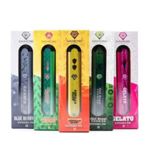 Diamond Concentrates Distillate Disposable Pen - 2g - 5 Strain Variety Pack