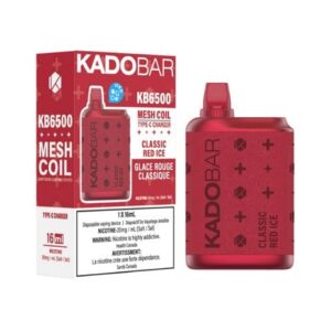 Kado Bar Disposable Vape - 6500 Puffs -Classic Red Ice