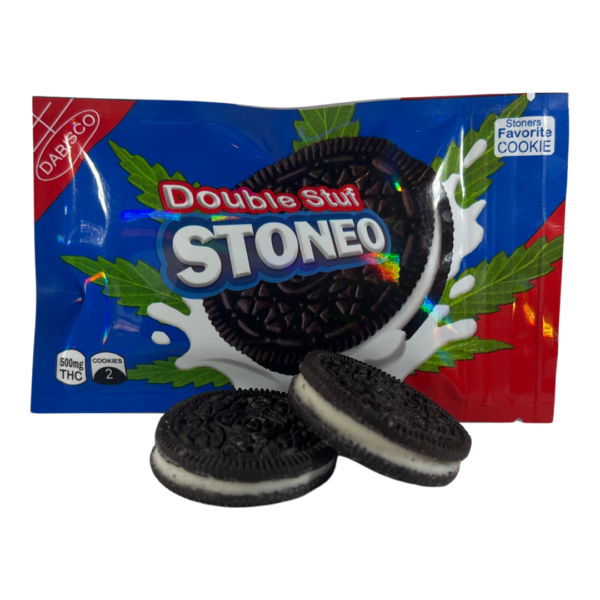Stoneo Double Stuff Cookies - 500mg THC - 2/pack