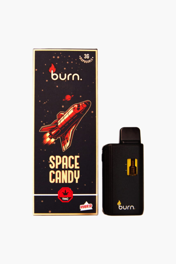 Burn Disposable Vapes - 3g - Space Candy (Hybrid)