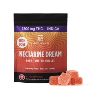 Twisted Extracts – 1200mg THC Indica - Nectarine Dream