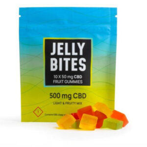 Twisted Extracts Jelly Bites CBD Extra Strength - 500mg CBD – Light And Fruity Mix