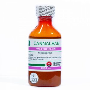 Cannalean – 1000mg Watermelon THC Infused Syrup