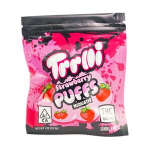 Trrlli – 600MG THC - Strawberry Puffs