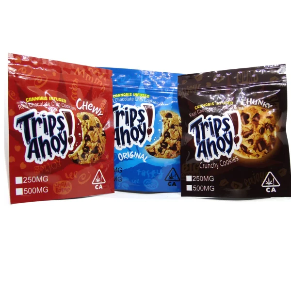 Trips Ahoy Chocolate Chip Cookies - 250mg THC