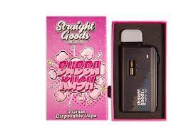 Straight Goods Disposable Vape Pen – 3g - Bubba Kush