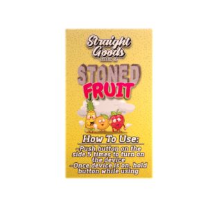 Straight Goods Disposable Vape Pen – 3g - Stoned Fruit