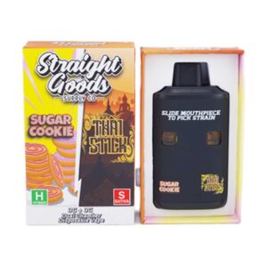 Straight Goods Dual Chamber Vape – 3g + 3g - Sugar Cookie × Thai Stick - 6 Gram THC