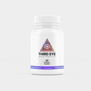 Third Eye Nootropics - 250mg Psilocybin Capsules (30 Capsules, 7500mg Total)